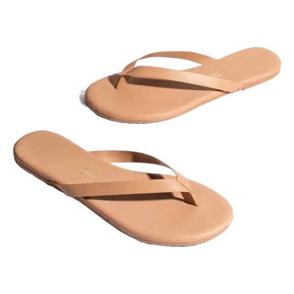 TKEES - The Boyfriend Sandal Cream with Protective Bag.   US 10   EUR 41     NWT - Picture 7 of 8